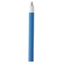 Ergonomic Telescopic Helve With Water throughput, Nipple With Nipple For Quick Coupler Blue