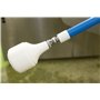 Ergonomic Telescopic Helve With Water throughput, Nipple With Nipple For Quick Coupler Blue