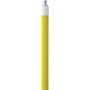 Ergonomic Telescopic Helve With Water throughput, Nipple With Nipple For Quick Coupler Yellow