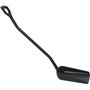 Ergonomic Shovel Tall Helve, Large Blade Polypropylene Height 1310mm Large 380x340x90mm Black