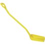 Ergonomic Shovel, Tall Helve, Small Blade Polypropylene Height 1280mm Small Blade 340x270x75mm Yellow