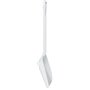 Lightweight Shovel D-handle, Short Helve Polypropylene Height 1035mm Large Deep Blade (379x345x90mm) White