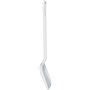 Lightweight Shovel D-handle, Short Helve Polypropylene Height 1040mm Standard Blade (327x271x50mm) White