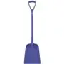 Vikan Lichtgewicht Schop Met Korte Steel En D-greep En Standaard Blad Van Polypropyleen Hoogte 1040mm (327x271x50mm) Paars