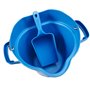 Vikan Rechte Grote 2 Liter Handschep Van Polypropyleen 160x370x130mm Blauw