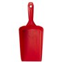 Straight Hand shovel, Big, 2 Liter Polypropylene 160x370x130mm Red