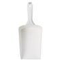 Straight Hand shovel, Big, 2 Liter Polypropylene 160x370x130mm White