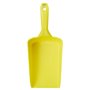 Straight Hand shovel, Big, 2 Liter Polypropylene 160x370x130mm Yellow