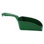 Straight Hand shovel, Medium, 1 Liter Polypropylene 340x120x110mm Green