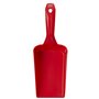 Straight Hand shovel, Medium, 1 Liter Polypropylene 340x120x110mm Red