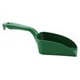 Straight Hand shovel, small, 0,5 Liter Polypropylene 300x95x80mm Green