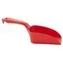 Straight Hand shovel, small, 0,5 Liter Polypropylene 300x95x80mm Red