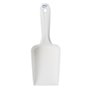 Straight Hand shovel, small, 0,5 Liter Polypropylene 300x95x80mm White