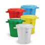 Bucket 20 Liter Polypropylene and Stainless steel 380x470x470mm Also see Bucket Lid 5693 Yellow