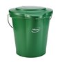 Bucket Lid for 20 Liter Bucket Polypropylene 365x310x40mm Green