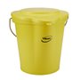 Bucket Lid for 20 Liter Bucket Polypropylene 365x310x40mm Yellow