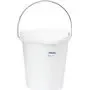 Bucket 12 Liter Polypropylene and Stainless steel 325x330x330mm Also see Bucket Lid 5687 and Wall holder 16200 White
