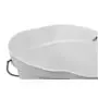 Bucket 12 Liter Polypropylene and Stainless steel 325x330x330mm Also see Bucket Lid 5687 and Wall holder 16200 White