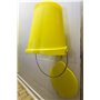 Bucket 12 Liter Polypropylene and Stainless steel 325x330x330mm Also see Bucket Lid 5687 and Wall holder 16200 Yellow