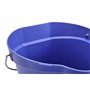 Bucket 12 Liter Polypropylene and Stainless steel 325x330x330mm Also see Bucket Lid 5687 and Wall holder 16200 Purple