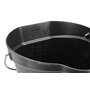 Bucket 12 Liter Polypropylene and Stainless steel 325x330x330mm Also see Bucket Lid 5687 and Wall holder 16200 Black