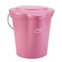 Bucket Lid for 12 Liter Bucket Polypropylene 365x310x40mm Pink