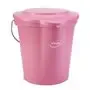 Bucket Lid for 12 Liter Bucket Polypropylene 365x310x40mm Pink
