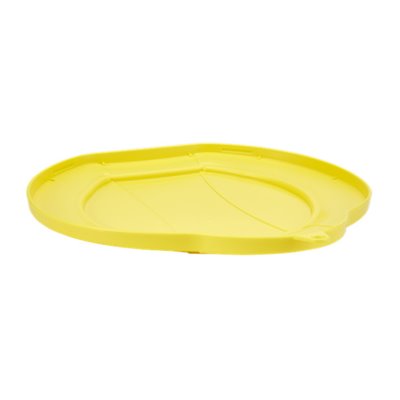 Bucket Lid for 12 Liter Bucket Polypropylene 365x310x40mm Yellow