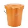 Vikan Emmerdeksel Voor 12 Liter Emmer Polypropyleen 365x310x40mm Oranje