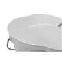 Bucket 6 Liter Polypropylene and Stainless steel 260x270x258mm Also see Bucket Lid 5689 and Wall holder 16200 White