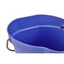 Bucket 6 Liter Polypropylene and Stainless steel 260x270x258mm Also see Bucket Lid 5689 and Wall holder 16200 Purple