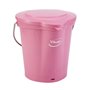 Bucket Lid for 6 Liter Bucket Polypropylene 295x250x20mm Pink