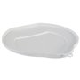 Bucket Lid for 6 Liter Bucket Polypropylene 295x250x20mm White