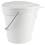 Bucket Lid for 6 Liter Bucket Polypropylene 295x250x20mm White