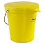 Bucket Lid for 6 Liter Bucket Polypropylene 295x250x20mm Yellow