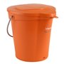 Bucket Lid for 6 Liter Bucket Polypropylene 295x250x20mm Orange