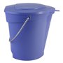 Bucket Lid for 6 Liter Bucket Polypropylene 295x250x20mm Purple