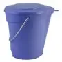 Bucket Lid for 6 Liter Bucket Polypropylene 295x250x20mm Purple