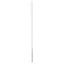 Heat resistant Stirrer, Small Helve 890mmxø 31mm Spatula 160x270mm Polyamide, White