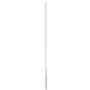 Heat resistant Stirrer, Small Helve 890mmxø 31mm Spatula 160x270mm Polyamide, White