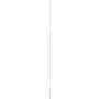 Stirrer, With Gaten, Tall Helve Polypropylene, White Helve 1200mmxø 31mm Spatula Leaf With Holes, 160x270mm White
