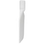 Spatula, Helve model 220x115x33mm Polyamide, Nylon, Firmly Blad White