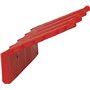 Wall holder Polypropylene 240x170x60mm Red