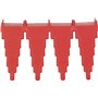 Wall holder Polypropylene 240x170x60mm Red