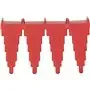 Wall holder Polypropylene 240x170x60mm Red