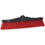 Vikan Classic Lightweight Sweeper - Hard Red PVC Fibers - 440mm