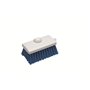 Vikan Classic Washing Brush with Water Passage - Blue Split Fibers - 150mm