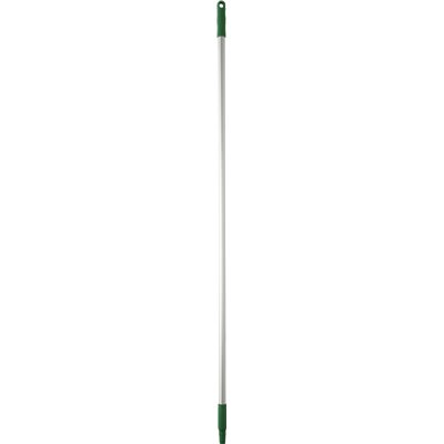 Vikan Hygiene Aluminum Handle - 1460mm - Ø25mm - Green - with Screw Thread