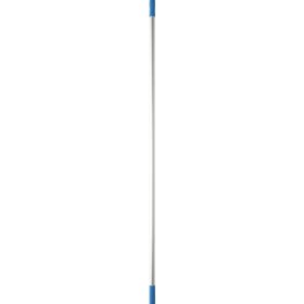 Vikan Hygiene Aluminum Handle - 1460mm - Ø25mm - Blue - with Screw Thread