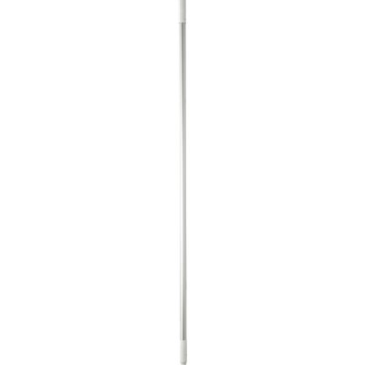 Vikan Hygiene Aluminum Handle - 1460mm - Ø25mm - White - with Screw Thread